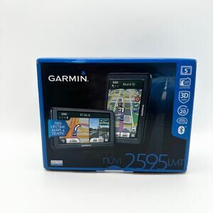 Garmin Brand New Nuvi 2595LMT Car Navigation System GPS Lifetime Maps Bluetooth